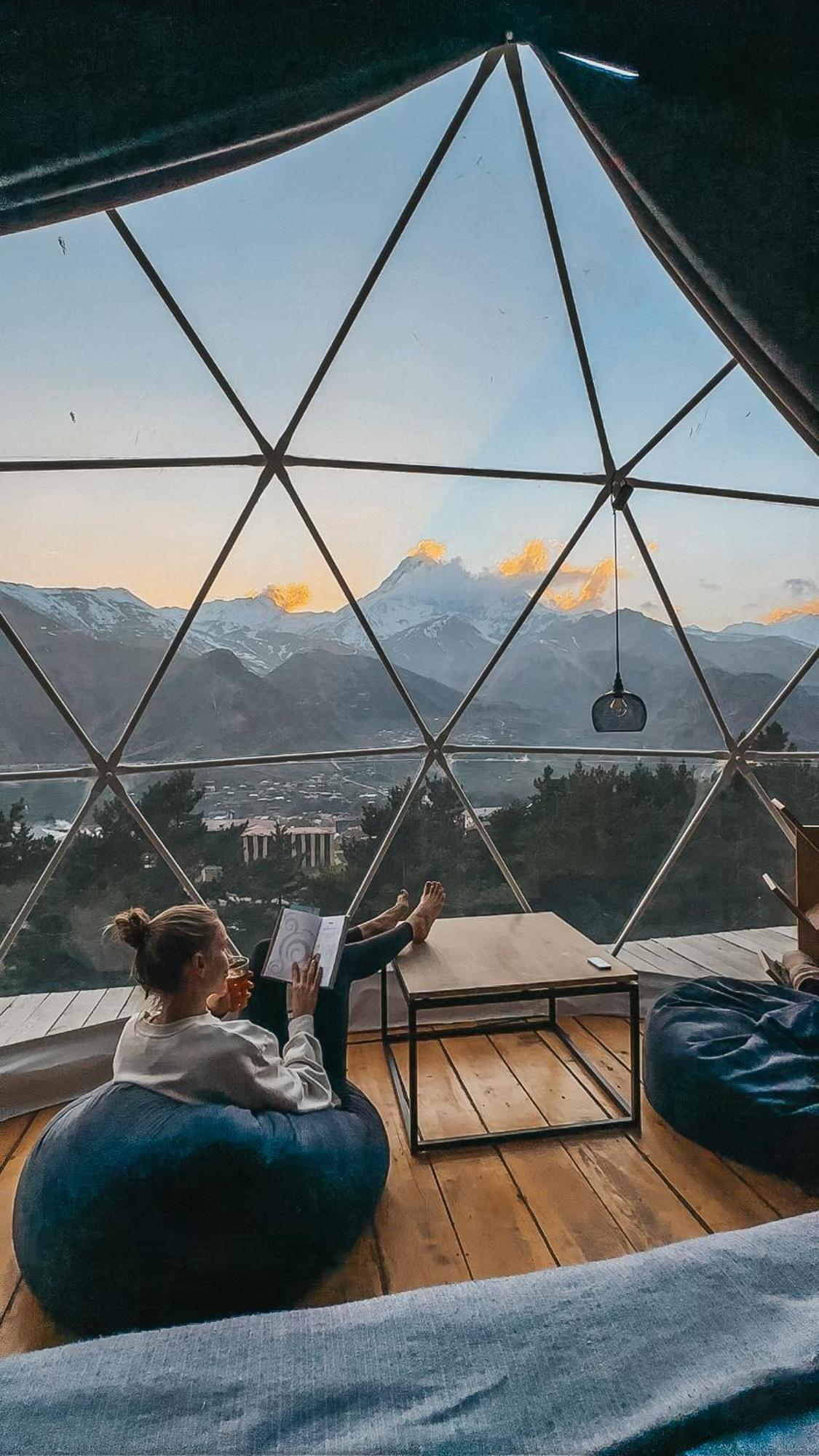 Отель Elia Glamping Казбеги Экстерьер фото