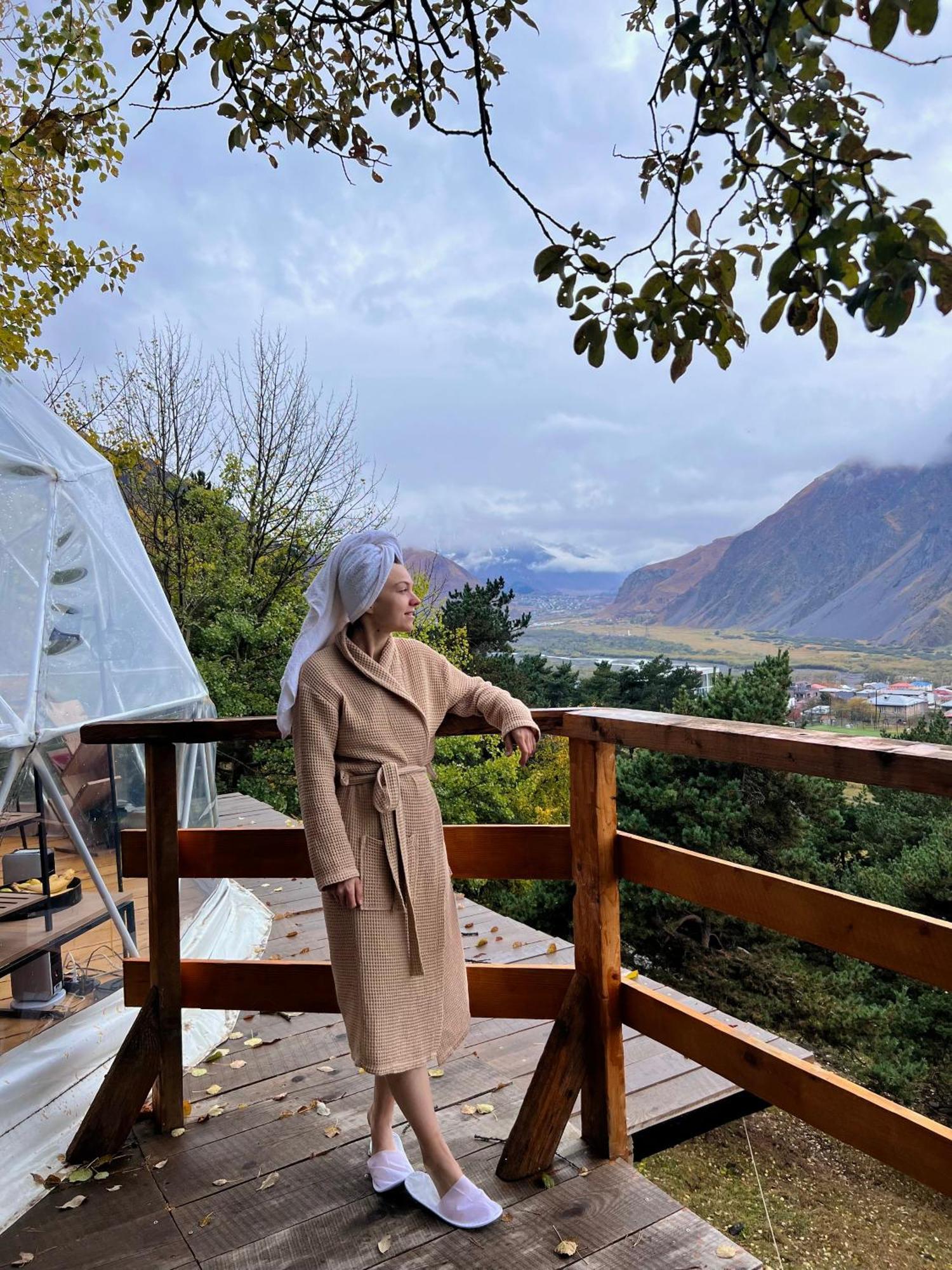 Отель Elia Glamping Казбеги Экстерьер фото